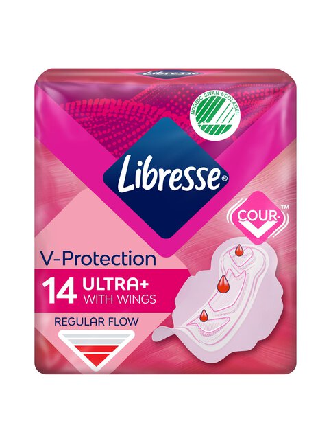 Libresse Ultra Thin Normal Wings Terveysside Kpl Kpl