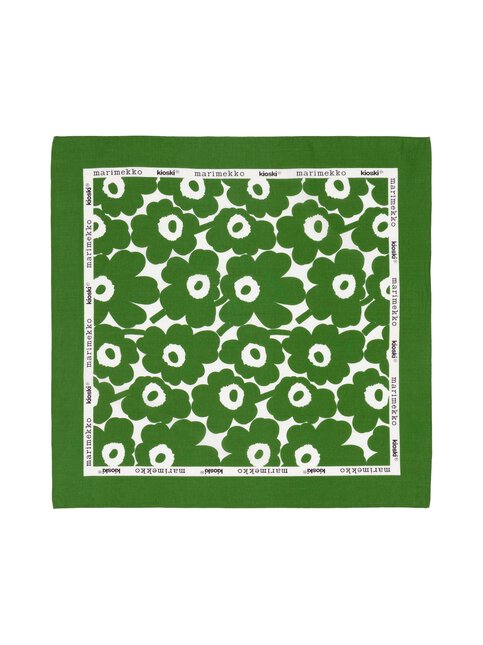 Offwhite Green Marimekko Astrilli Mini Unikko Huivi One Size