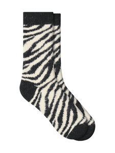 Bleuforêt - Alpaca Wool Zebra Pattern -sukat - AR5 / NOIR | Stockmann