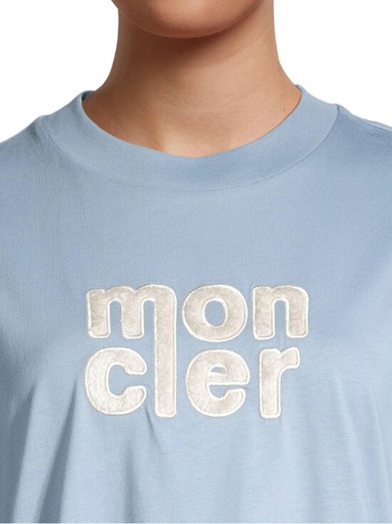 Moncler - Trikoopaita - 714 LIGHT BLUE | Stockmann - photo 5