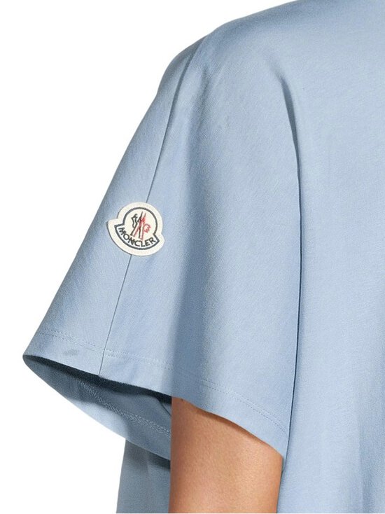 Moncler - Trikoopaita - 714 LIGHT BLUE | Stockmann - photo 6