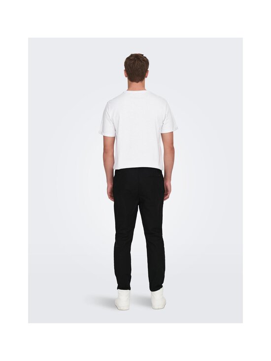 Only & Sons - Linasegust püksid OnsLinus Tapered - BLACK | Stockmann - photo 4
