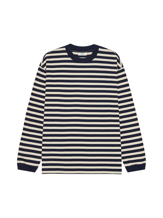 NN.07 - Lionel jersey -raitapaita - 724 NAVY STRIPE | Stockmann - photo 1