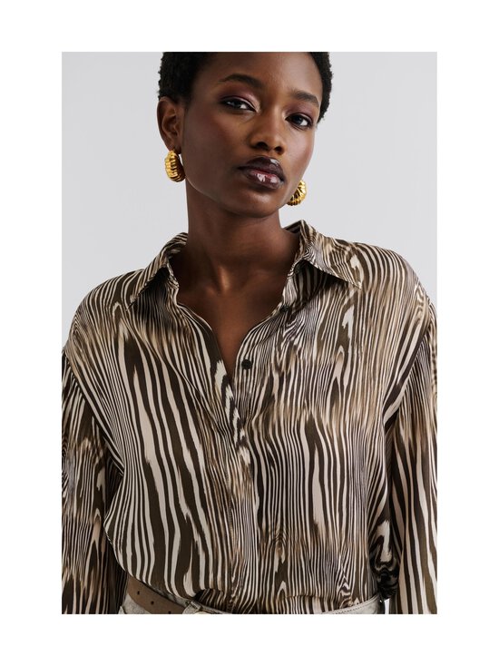 Malina - Pluus Emaline Slits Detail - MOIRE | Stockmann - photo 7