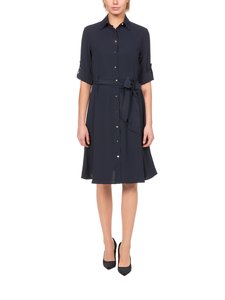 Lauren Ralph Lauren - Georgette kleita - LAUREN NAVY Lauren Ralph Lauren - Georgette kleita - LAUREN NAVY | Stockmann