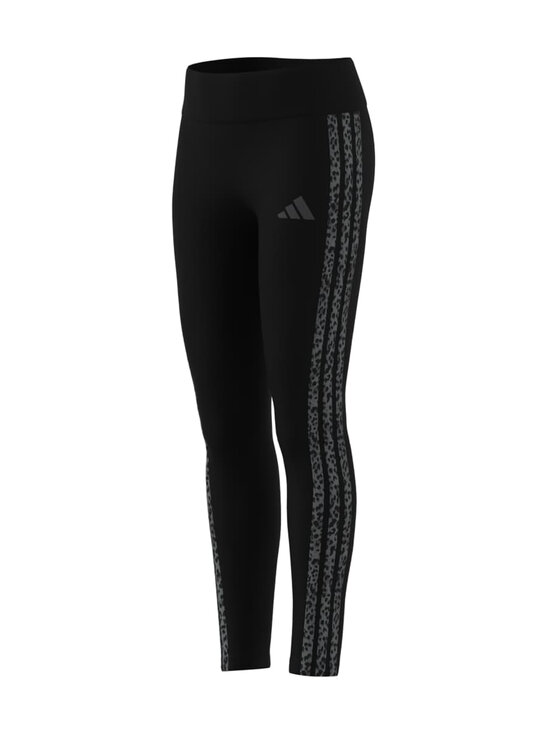 adidas Sportswear - 3-Stripes legingi - KC7207 BLACK/MULTCO/GRESIX | Stockmann - photo 9