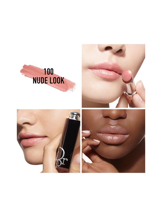 DIOR - Addict Shine Lipstick Refillable - täytettävä kiiltopuna 3.2 g - 100 | Stockmann - photo 2