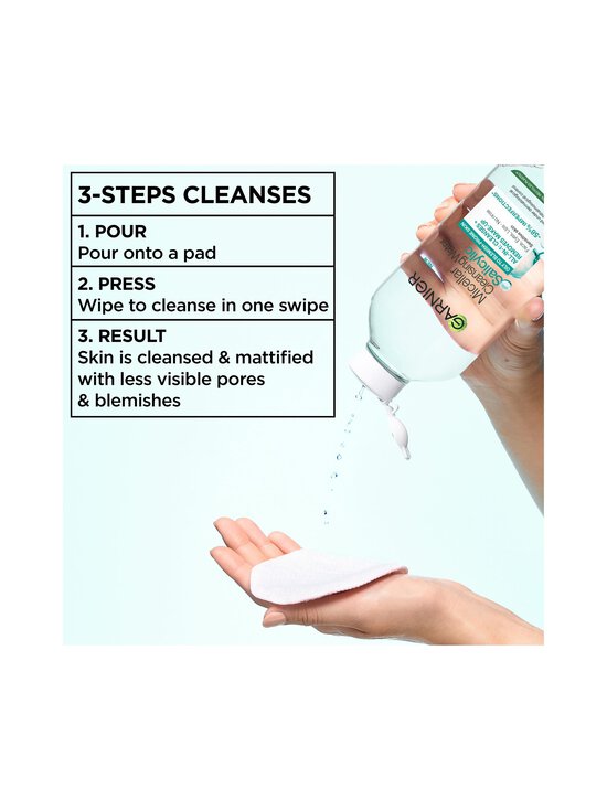 Garnier - Micellar Salisylic Acid Cleansing Water attīrošs micelārais ūdens, 400 ml - NO COL | Stockmann - photo 7