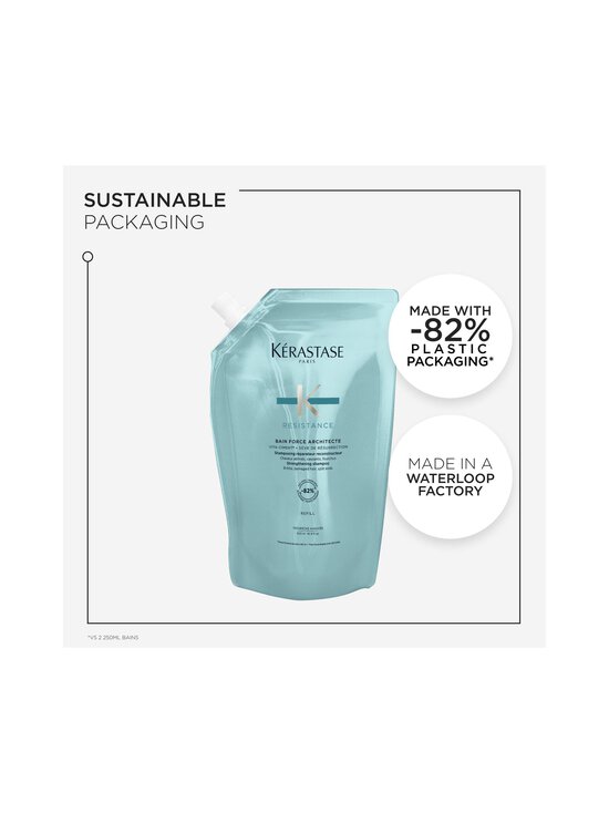 Kerastase - Bain Force Architecte Refill šampūns, uzpilde, 500 ml - NOCOL - photo 3 Kerastase - Bain Force Architecte Refill šampūns, uzpilde, 500 ml - NOCOL | Stockmann - photo 3