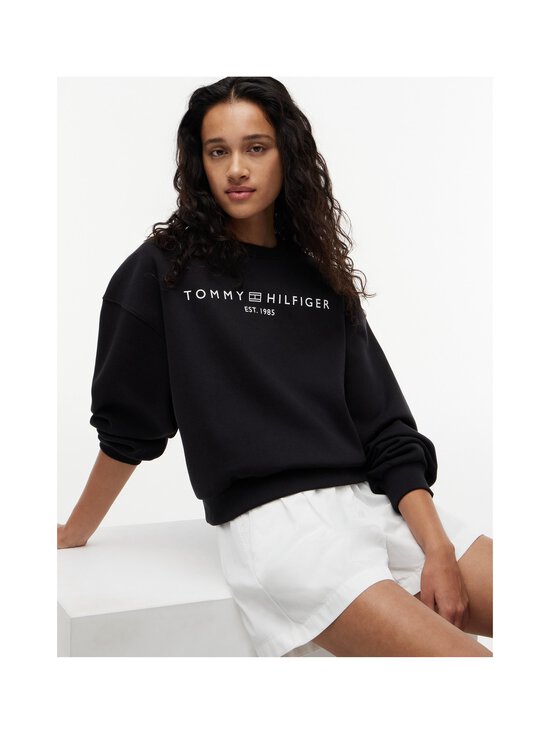 Tommy Hilfiger - Corp Logo Modern -collegepaita - BDS BLACK | Stockmann - photo 5
