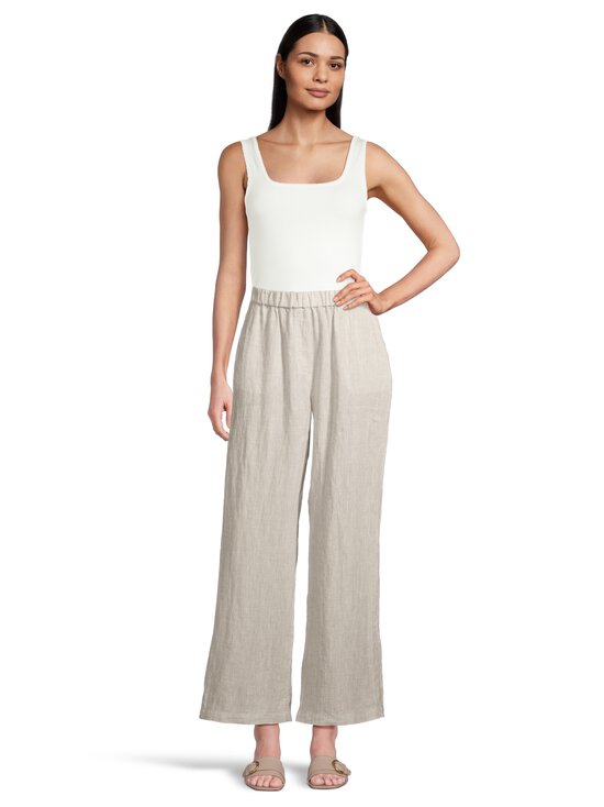 SAND Copenhagen - Pluga-leveälahkeiset housut - 010 OFF WHITE | Stockmann - photo 2