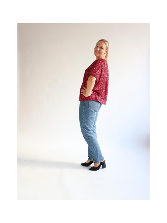 Lili Marleena - Sequin-paljettipusero - RED | Stockmann - photo 3