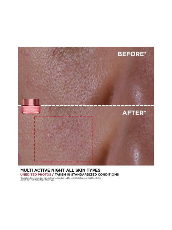 Clarins - Multi-Active [NIACINAMIDE + SEA HOLLY EXTRACT] Night Cream -yövoide - NOCOL | Stockmann - photo 5