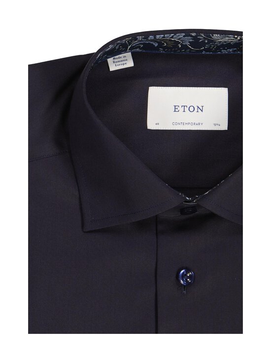 Eton - Contemporary Fit Floral Effect Signature -kauluspaita - 29 NAVY BLUE | Stockmann - photo 2