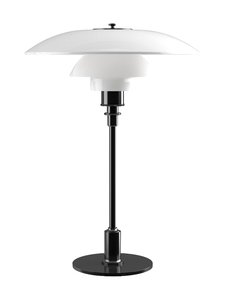 Louis Poulsen - PH 3½-2½ -pöytävalaisin - VALKOINEN/MUSTA | Stockmann