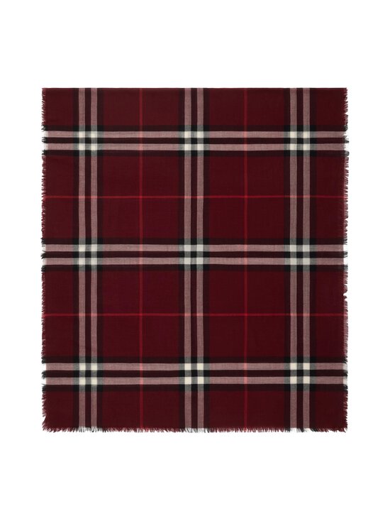 Burberry - Giant Check -huivi - A1308 OXBLOOD | Stockmann - photo 1