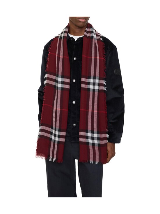 Burberry - Giant Check -huivi - A1308 OXBLOOD | Stockmann - photo 5