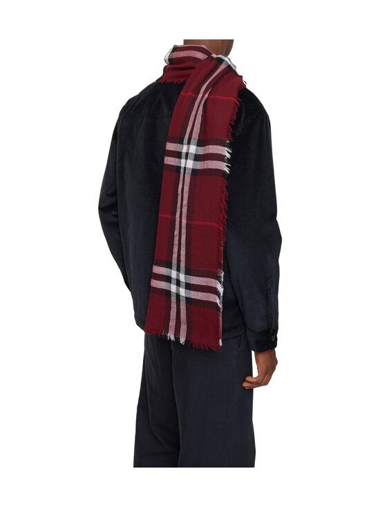 Burberry - Giant Check -huivi - A1308 OXBLOOD | Stockmann - photo 6