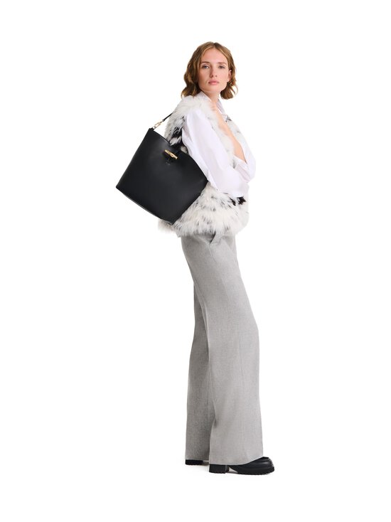 Longchamp - Le Roseau Sleek plecu soma - 001 BLACK | Stockmann - photo 1