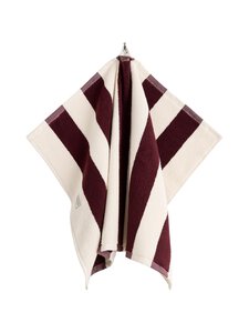 Gant Home - Striped dvielis - 667 DARKENED WINE | Stockmann