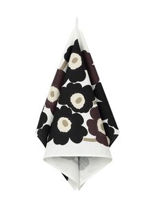 Marimekko - Unikko-keittiöpyyhe 47 x 70 cm - WHITE, DARK GREY, BEIGE | Stockmann