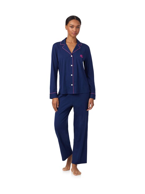 Lauren Ralph Lauren - Notch Collar -pyjama 2-osainen - 400 NAVY | Stockmann - photo 2