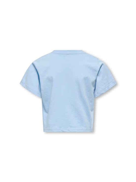 KIDS ONLY - KogLivina Solid t-krekls - CASHMERE BLUE DETAIL:HEART HIGH RISK RED | Stockmann - photo 2