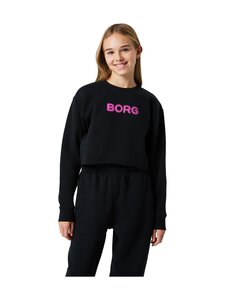 Björn Borg - Oversized Cropped -collegepaita - BK001 BLACK BEAUTY | Stockmann