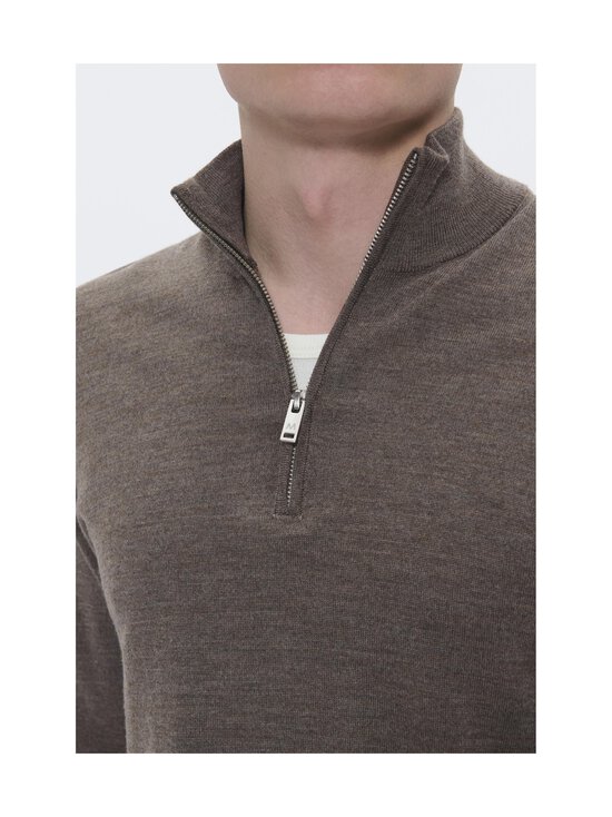 Matinique - MAmason Half Zip -neule - 1908201 BROWN SOIL MELANGE - photo 4 Matinique - MAmason Half Zip -neule - 1908201 BROWN SOIL MELANGE | Stockmann - photo 4