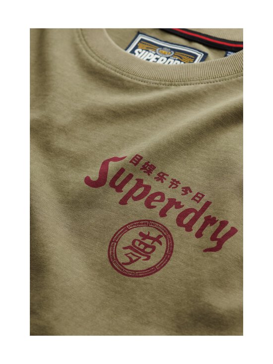 Superdry - T-särk Tokyo Narrative Loose - 1KH LIGHT KHAKI GREEN | Stockmann - photo 5