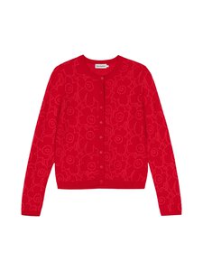 Marimekko - Mutka Mini Piirto Unikko -merinoneuletakki - 330 RED Marimekko - Mutka Mini Piirto Unikko -merinoneuletakki - 330 RED | Stockmann