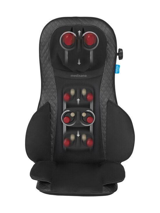 Medisana - MCG820 Gel Shiatsu Acupressure Massage -hierontaistuin - BLACK | Stockmann - photo 4