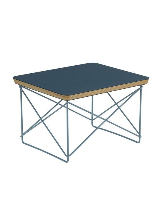 Vitra - Eames Occasional Table LTR -sivupöytä sininen linoleumi / sininen - BLUE | Stockmann - photo 1