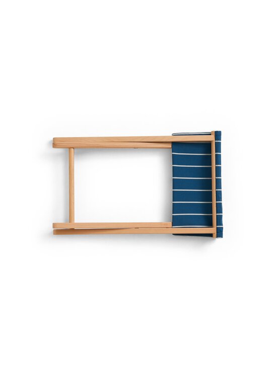 HAY - Kokkupandav taburet Outdoor Market Folding - BLUE WITH BEIGE STRIPE | Stockmann - photo 3