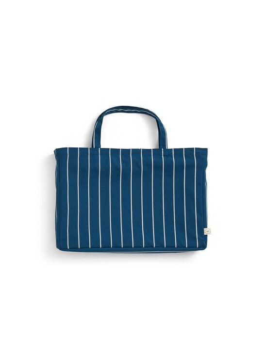 HAY - Kokkupandav taburet Outdoor Market Folding - BLUE WITH BEIGE STRIPE | Stockmann - photo 4