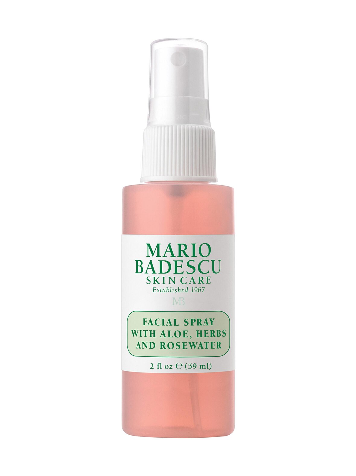Facial Spray W/ Aloe, Herbs & Rosewater -kasvosuihke