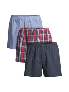 Cap Horn loungewear - Brad-bokserit 3-pack - RED/BLUE CHECK Cap Horn loungewear - Brad-bokserit 3-pack - RED/BLUE CHECK | Stockmann
