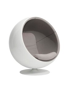 Eero Aarnio - Pallotuoli EA-kangas 10 vaaleanharmaa - GREY | Stockmann