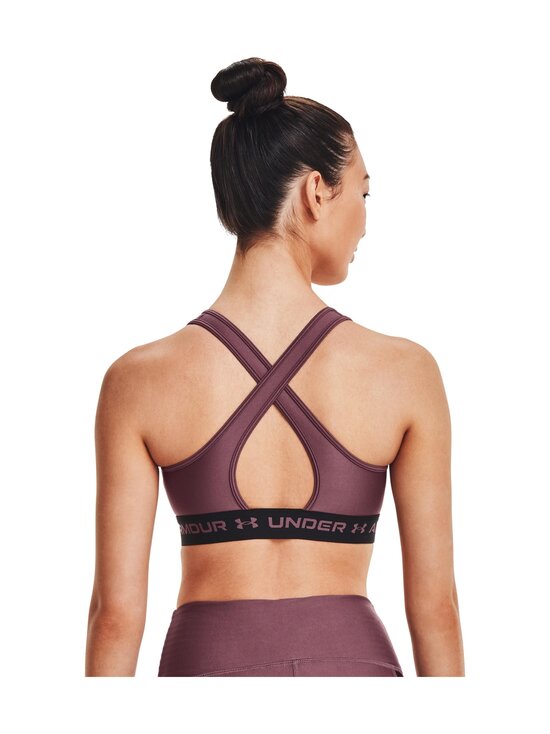 Under Armour - Crossback Mid Bra -urheiluliivit - 554 ASH PLUM | Stockmann - photo 5