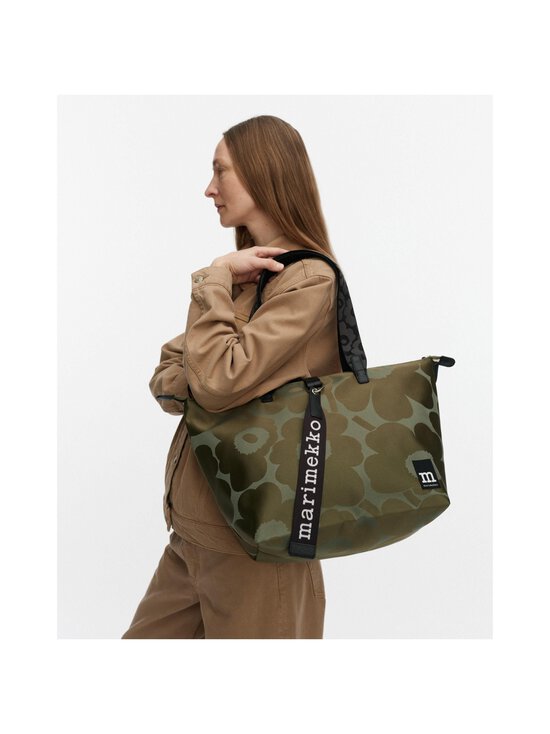Marimekko - Tote M Unikko plecu soma - 660 GREEN, LIGHT GREEN | Stockmann - photo 4