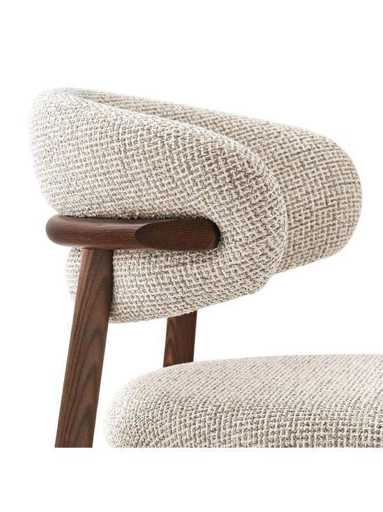Calligaris - Oleandro-tuoli buklee-kangas hemp/smoke - BEIGE | Stockmann - photo 4