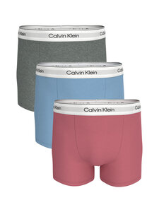Calvin Klein Underwear - Relaxed Dart Boxer Briefs -alushousut 3-pack - TKM BRILLIANT PINK/GULF BLUE/GREY HEATH | Stockmann