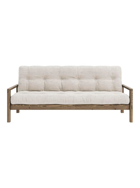 Karup - Knob-futonsohva Corduroy-kangas ivory/carob brown L 205 cm - WHITE | Stockmann - photo 2