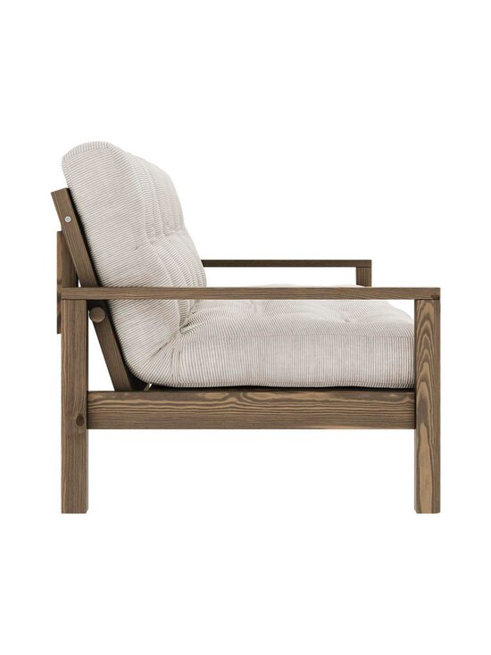 Karup - Knob-futonsohva Corduroy-kangas ivory/carob brown L 205 cm - WHITE | Stockmann - photo 3