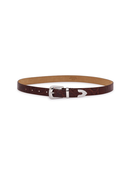 Gestuz - GZsuva Patent ādas josta - 130 DARK BROWN CROCO | Stockmann - photo 2