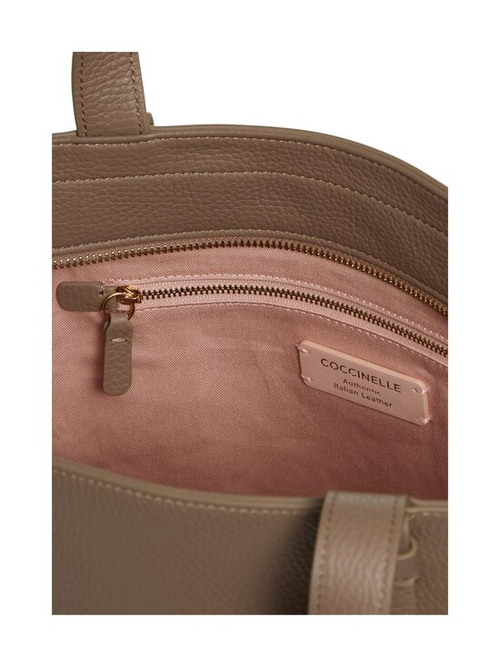 Coccinelle - Nahast kott Malory Shopping Bag L - N59 WARM TAUPE | Stockmann - photo 4