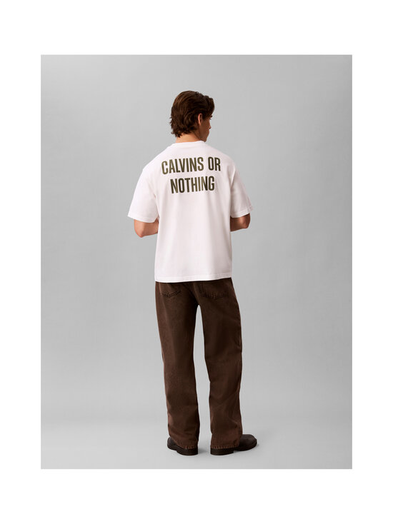 Calvin Klein Jeans - Brīvs Calvin Or Nothing T-krekls - YAF BRIGHT WHITE | Stockmann - photo 3