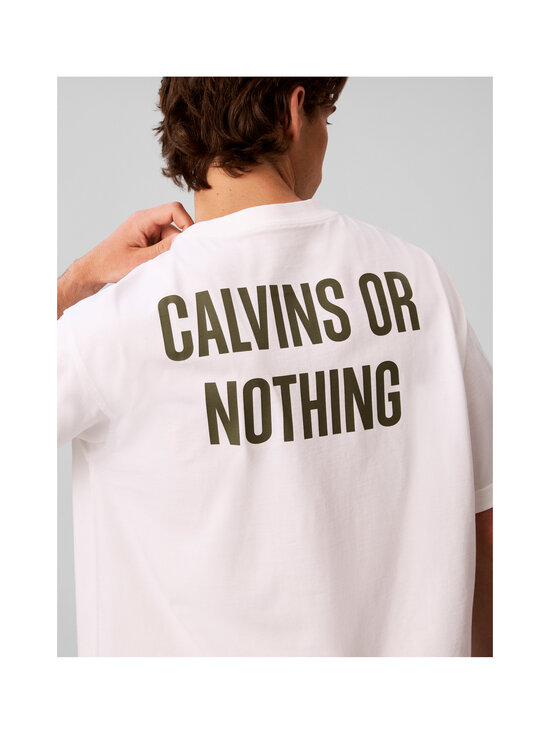 Calvin Klein Jeans - Brīvs Calvin Or Nothing T-krekls - YAF BRIGHT WHITE | Stockmann - photo 5