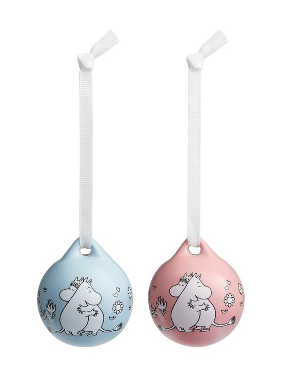 Moomin Arabia - Muumi Gift of Love -joulupallo 2 kpl - MULTICOLOR | Stockmann - photo 1