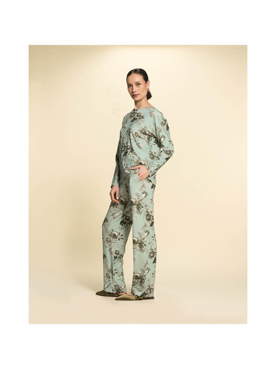Essenza - Denna Florean -pyjamapaita - DUSTY TEAL | Stockmann - photo 6